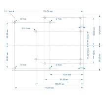 Монтажная пластина Антэкс MP-AX-BOX/RB