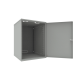 Шкаф телекоммуникационный настенный 15U 523х600х732мм серия LITE (металлическая дверь) SNR SNR-TWC-15-MDL