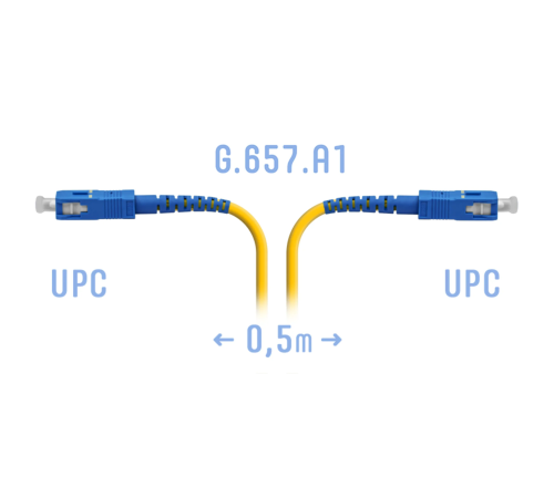 Патчкорд оптический SC/UPC SM G.657.A1 0 5 метра SNR SNR-PC-SC/UPC-A-0.5m Патчкорд оптический SC/UPC SM G.657.A1 0 5 метра SNR SNR-PC-SC/UPC-A-0.5m