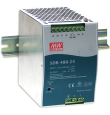 Блок питания на DIN-рейку MeanWell SDR-480Р-24