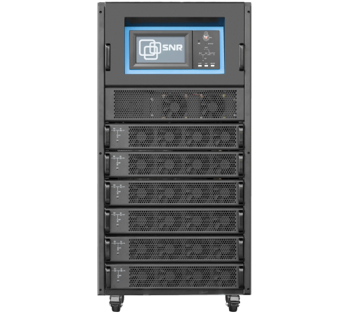 Шасси модульного источника бесперебойного питания 90 кВА/90 кВт SNR SNR-UPS-ONRT-090-15CMX33