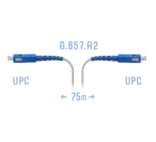 Патчкорд оптический FTTH SC/UPC кабель 604-02-01W 75 метров SNR SNR-PC-FTTH-SC/UPC-C-75m