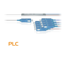 Делитель оптический планарный PLC-M-1x8 бескорпусный разъемы SC/UPC B-OptiX PLC-M-1x8-SC/UPC