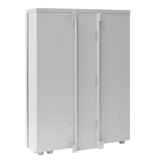Шкаф уличный серии Real 2U 540х430х130 RAL7035 с утеплителем SNR SNR-OWC-Real2-N-2-7035-V1