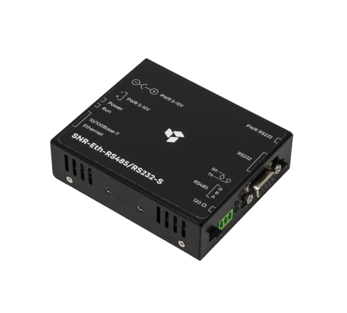 Конвертер интерфейсов RS232/RS485 - Ethernet SNR SNR-Eth-RS485-RS232-S