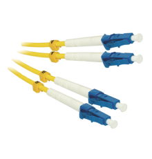 Патчкорд оптический LC/UPC SM Duplex 5 метров SNR SNR-PC-LC/UPC-DPX-5m