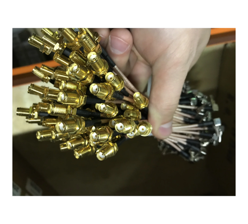 Кабельная сборка SNR 0.15M RG-316U CRC9MALESMAFAMALE