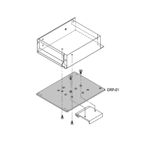 Пластина монтажная MeanWell DRP-01