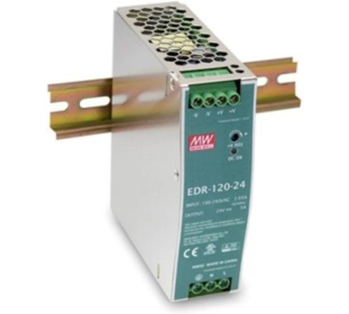 Блок питания на DIN-рейку MeanWell EDR-120-24