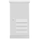 Шкаф климатический 24U 700х700мм (цоколь 100мм) SNR SNR-OFC-247070-10