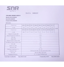 Мультиплексор-Демультиплексор DWDM SNR SNR-DWDM-MDM-TV5-8