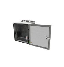 Настенный термошкаф 400x400x250 мм IP65 (нагрев контроль климата) SNR SNR-OWC-404025-IP65