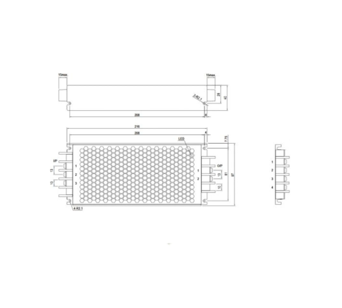 Преобразователь DC/DC MeanWell RSD-300C-24