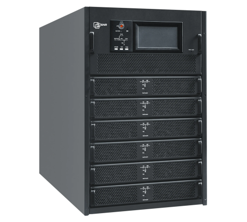 Шасси модульного источника бесперебойного питания 150 кВА/150 кВт SNR SNR-UPS-ONRT-150-25CMX33 Шасси модульного источника бесперебойного питания 150 кВА/150 кВт SNR SNR-UPS-ONRT-150-25CMX33