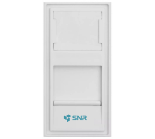 Вставка SNR под модули KeyStone 1 порт 45х22 5мм SNR-MB-FP-1