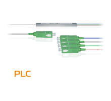 Делитель оптический планарный PLC-M-1x4 бескорпусный разъемы SC/APC B-OptiX PLC-M-1x4-SC/APC