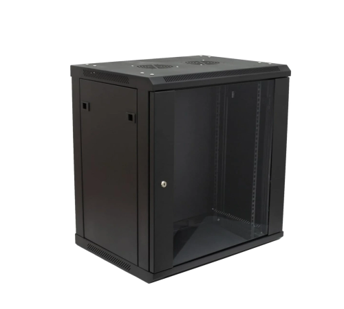 Шкаф телекоммуникационный настенный 15U 600х450х770 (ШхГхВ) SNR SNR-TWC-15-SF-R-B