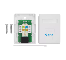 Розетка накладная 1хRJ45 ( SNR SNR-SMB-2108A) SNR SNR-C5E-WO1