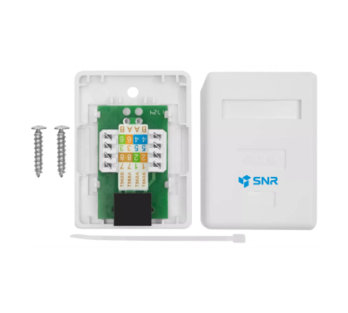 Розетка накладная 1хRJ45 ( SNR SNR-SMB-2108A) SNR SNR-C5E-WO1 Розетка накладная 1хRJ45 ( SNR SNR-SMB-2108A) SNR SNR-C5E-WO1