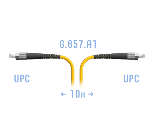 Патчкорд оптический FC/UPC SM G.657.A1 10 метров SNR SNR-PC-FC/UPC-A-10m Патчкорд оптический FC/UPC SM G.657.A1 10 метров SNR SNR-PC-FC/UPC-A-10m