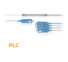 Делитель оптический планарный PLC-M-1x4 бескорпусный разъемы SC/UPC B-OptiX PLC-M-1x4-SC/UPC