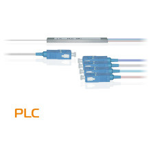 Делитель оптический планарный PLC-M-1x4 бескорпусный разъемы SC/UPC B-OptiX PLC-M-1x4-SC/UPC