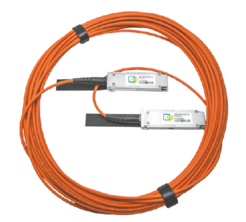 Модуль 100G QSFP28 AOC дальность до 1м SNR SNR-QSFP28-AOC-1
