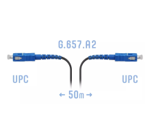 Патчкорд оптический FTTH SC/UPC кабель 604-04-01 50 метров SNR SNR-PC-FTTH-SC/UPC-E-50m