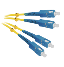 Патчкорд оптический SC/UPC SM Duplex 3метра SNR SNR-PC-SC/UPC-DPX-3m