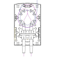 Розетка оптическая SNR SNR-FTB-02F