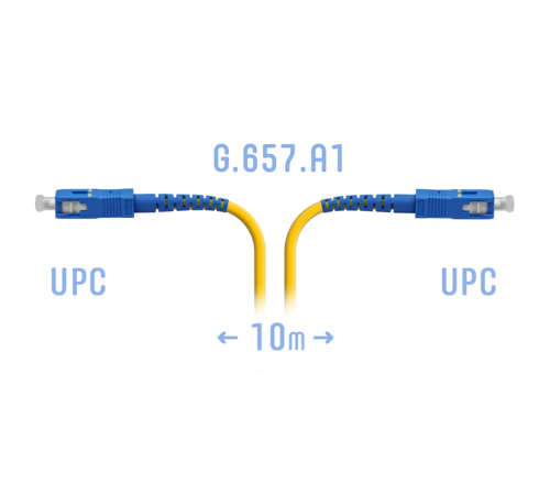 Патчкорд оптический SC/UPC SM G.657.A1 10 метров SNR SNR-PC-SC/UPC-A-10m Патчкорд оптический SC/UPC SM G.657.A1 10 метров SNR SNR-PC-SC/UPC-A-10m