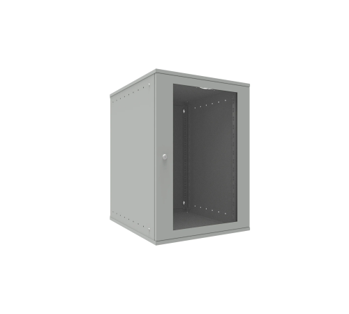 Шкаф телекоммуникационный настенный 18U 523х600х866мм серия LITE (стеклянная дверь) SNR SNR-TWC-18-GDL