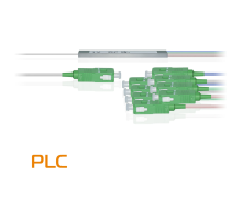 Делитель оптический планарный PLC-M-1x8 бескорпусный разъемы SC/APC B-OptiX PLC-M-1x8-SC/APC