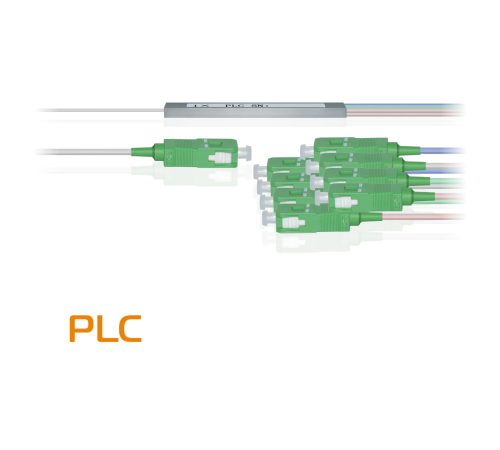 Делитель оптический планарный PLC-M-1x8 бескорпусный разъемы SC/APC B-OptiX PLC-M-1x8-SC/APC