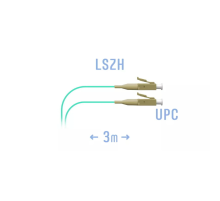 Шнур монтажный оптический LC/UPC MM 3m SNR SNR-PC-LC/UPC-MM-3m (0 9) (0,9)