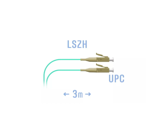 Шнур монтажный оптический LC/UPC MM 3m SNR SNR-PC-LC/UPC-MM-3m (0 9) (0,9)