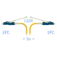 Патчкорд оптический LC/UPC SM Duplex (HD) 5 метров волокно G.657.A1 SNR SNR-PC-LC/UPC-A-DPX-HD-5m