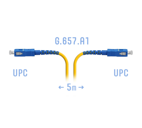 Патчкорд оптический SC/UPC SM G.657.A1 5 метров SNR SNR-PC-SC/UPC-A-5m Патчкорд оптический SC/UPC SM G.657.A1 5 метров SNR SNR-PC-SC/UPC-A-5m