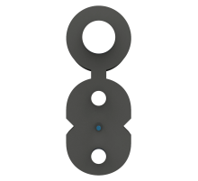 Кабель оптический с дополнительным несущим элементом (проволока 1.0 мм) 1 волокно B-OptiX BO-FTTH-S3-1