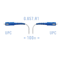 Патчкорд оптический FTTH SC/UPC кабель 604-02-01W 100 метров SNR SNR-PC-FTTH-SC/UPC-C-100m