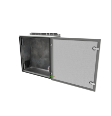 Настенный термошкаф 600x600x250 мм IP65 (нагрев контроль климата) SNR SNR-OWC-606025-IP65