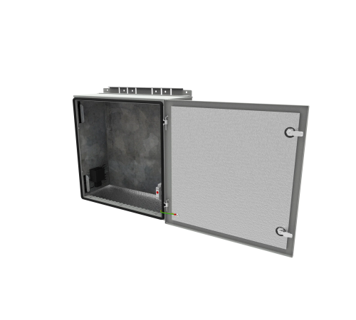 Настенный термошкаф 600x600x250 мм IP65 (нагрев контроль климата) SNR SNR-OWC-606025-IP65