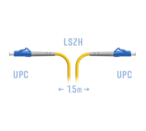 Патчкорд оптический LC/UPC SM 1.5 метра SNR SNR-PC-LC/UPC-1.5m Патчкорд оптический LC/UPC SM 1.5 метра SNR SNR-PC-LC/UPC-1.5m