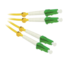 Патчкорд оптический LC/APC SM Duplex 1 метр SNR SNR-PC-LC/APC-DPX-1m