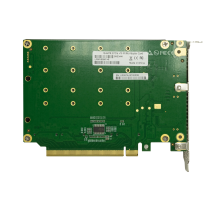 Переходной адаптер PCIe 3.0 x16 на 4xM.2 NVMe SNR LRNV95NF