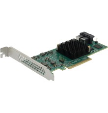 HBA-адаптер Broadcom 9300-8I SGL (LSI00344 / H5-25573-00 / H5-25573-00G) PCIe 3.0 x8 LP, SAS/SATA 12G HBA, 8port(2*int SFF8643), 3008 IOC, {5} (007080) (id 31345)