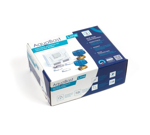 Комплект защиты от протечки воды Бастион Aquabast Line Коттедж 3/4” 3/4 {135}