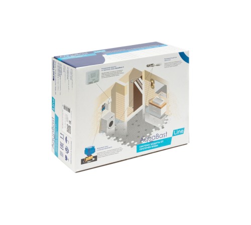 Комплект защиты от протечки воды Бастион Aquabast Line Коттедж 3/4” 3/4 {135}