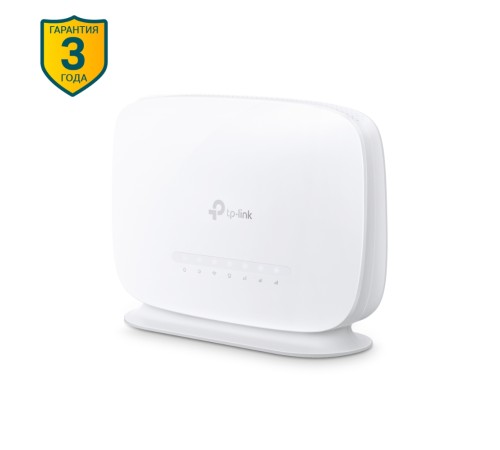 Двухдиапазонный гигабитный роутер Wi‑Fi AC1200 с поддержкой 4G+ категории 6 TP-Link Archer MR505