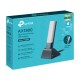 USB‑адаптер высокого усиления с поддержкой Wi‑Fi AX1800 TP-Link Archer TX20UH